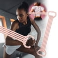 thumbnail image 1 of Resistance Bands For Back Workout Stretching Exercise Yoga Fitness Training Strength Home Gym - Resistance Loop Set For Full, 1 of 6