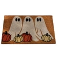 thumbnail image 2 of AZXY Ghost Pumpkin Coir Welcome Doormat, Halloween Decorations Indoor, Halloween Party Decor, Home Office Entryway Decor, Cute Fall Halloween Decor Supplies for Front Porch Holiday, 2 of 7