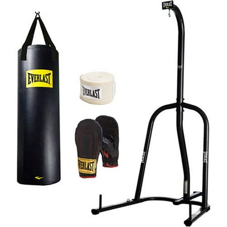 Everlast 100 lb. Heavy Bag, Gloves and Stand Value