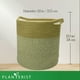 thumbnail image 5 of Planterist Cesta Organizadora Grande Tejida– Algodón Lavable, Plegable y Portable – Multiusos 33.5x34 cm para Almacenaje, Decoración y Ropa Sucia( Navojoa), 5 of 9