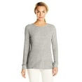 thumbnail image 1 of Fruit of the Loom Women's Soft Waffle Thermal Underwear Top, Medium Grey Heather, Large, 1 of 1