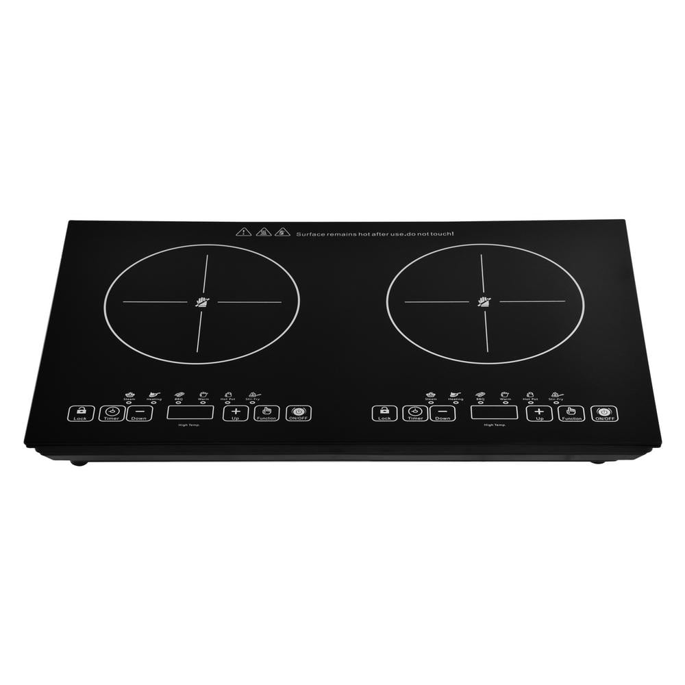 Xianers Double-Head Electric Ceramic Stove Touch Control 110 Volt Kitchen Stove Table Top Stove High-Power Electric Cooking Stove for Tin Foil Casserole High-Temperature Cookware valuable