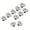 C Zinc, variant on Siruishop 10 Pieces Square Socket Radiator Keys Practical Radiator Bleed Hole Key Tools A