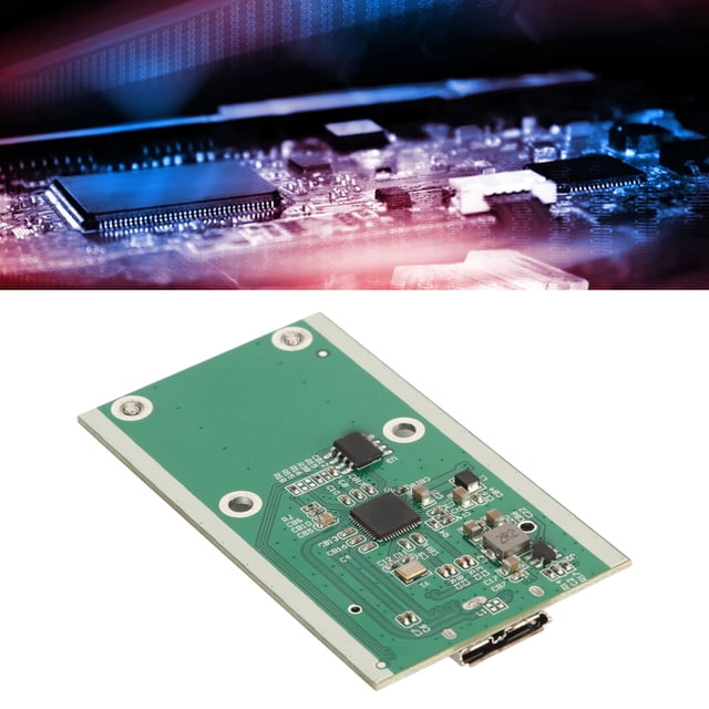 MSATA SSD Adapter, Up To 6Gbps USB 3.0 To MSATA SSD Converter With LED Status Indicator For 30x50mm SSD