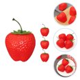 thumbnail image 3 of De modelos de fresas falsas, estatuas grandes de fresas, modelos de frutas y fresas, accesorios para fotos HOMEMAXS 16354347-MX, 3 of 7