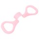 thumbnail image 3 of Exercise Resistance Band With Handle Elastic Fitness Bands For Home Fitness Room Pink, 3 of 5