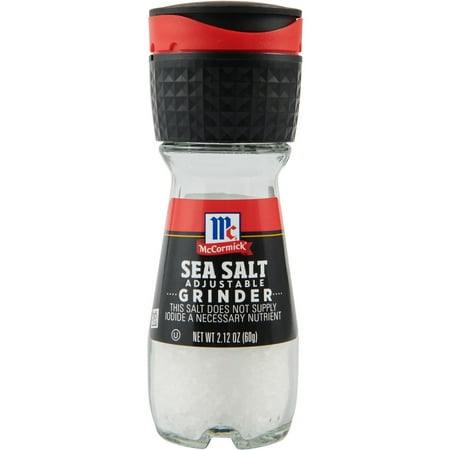 McCormick Culinary Kosher Sea Salt Grinder  2.12 oz Bottle