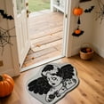 thumbnail image 4 of Halloween Bath Rugs Angel Bathroom Rug Non-Slip Floor Mat for Bathroom Kitchen Rug Absorbent Bath Tub Mat Room Halloween Bath Rug, 16x24in, 4 of 6