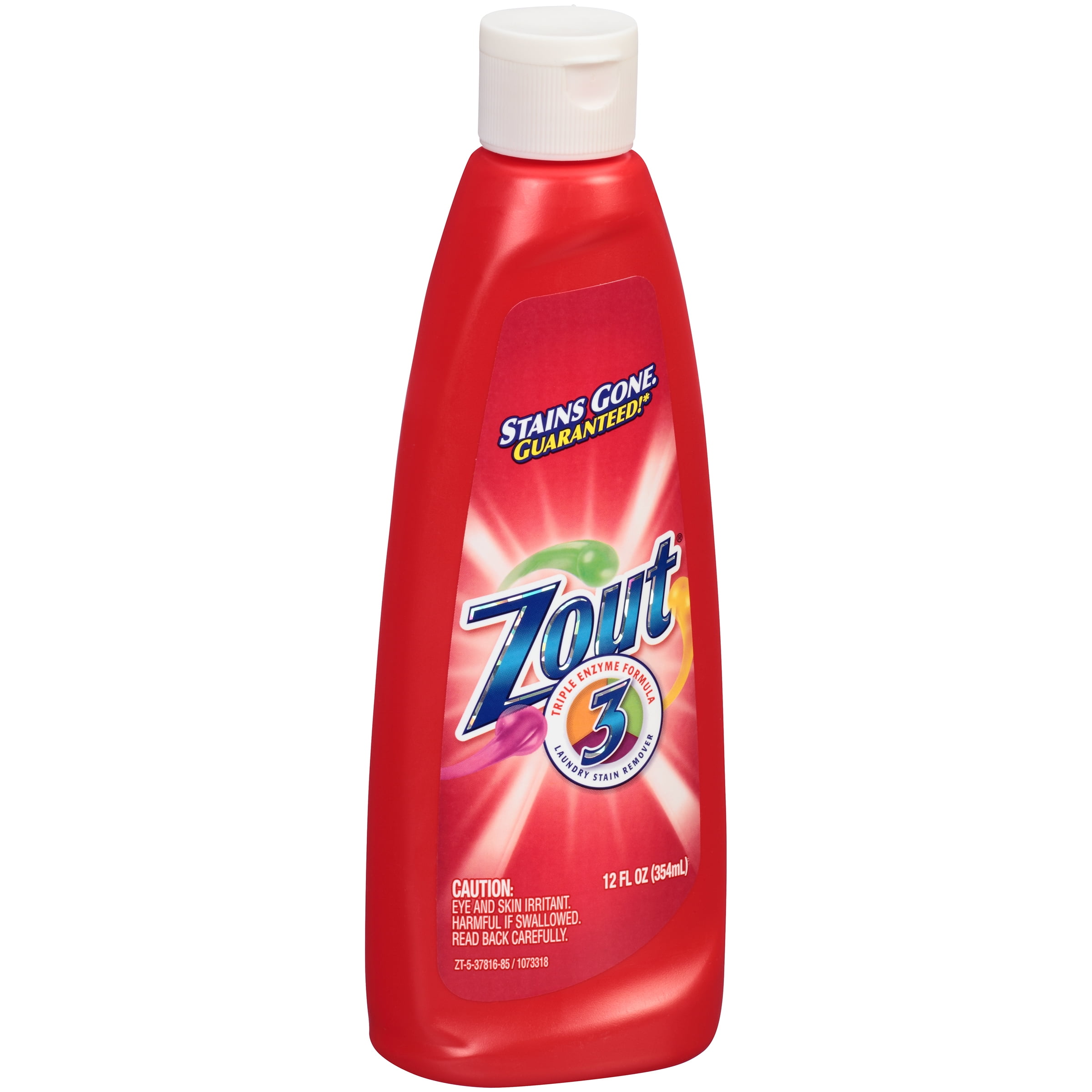 Zout® Triple Enzyme Formula Liquid Laundry Stain Remover 12 fl. oz