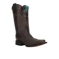thumbnail image 2 of Corral Boots Womens Woven Square Toe Cowboy  Mid Calf Boots, 2 of 5