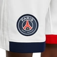 thumbnail image 4 of Youth Nike White Paris Saint-Germain 2024/25 Away Stadium Shorts, 4 of 4