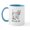 White/Blue Inside, variant on CafePress - Westie Talk To The Tail Mug - 11 oz Ceramic Mug - Novelty Coffee Tea Cup