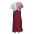thumbnail image 4 of Vestido HUOGUO, a la moda para mujer, casual, con estampado de playa, 4 of 5