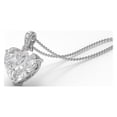 thumbnail image 3 of Mooneye 6.00 Ct Heart Moissanite Diamond 925 Sterling Silver Solitaire Women Gifts Pendant Necklace, 3 of 4