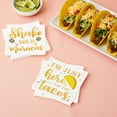 thumbnail image 2 of Servilletas Blue Panda Mexican Fiesta, 100 unidades, 3 capas, 25 x 25 cm, 2 of 9