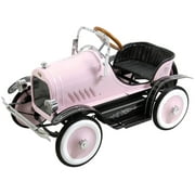Deluxe Pink Roadster Pedal Car