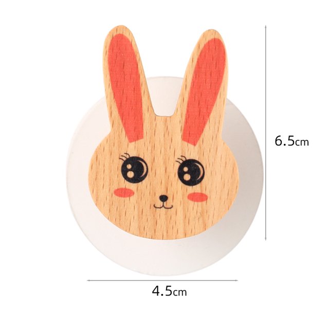 Gancho de pared de madera maciza sin perforaciones Gancho de pared para pasillo Perchero Capucha Estrella Luna Creativo