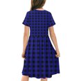 thumbnail image 5 of JoyHoop 2-14 Years Girls Dresses Toddler Casual Summer Dress Cute A-Line Dress for Home School, 5 of 7
