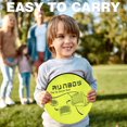 thumbnail image 6 of RUNBOW 3.3x2.2ft Pop Up Portable Soccer Goal for Kids Children's Soccer Net Outdoor Fun in Backyard and Beach（3.3x2.2ft, Yellow，2 Pack）, 6 of 9
