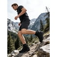 thumbnail image 6 of Men's Hiking Boots Outdoor Mid Trekking Backpacking Mountaineering Shoes Walking Outdoor Work Boots, Black, 6 of 7