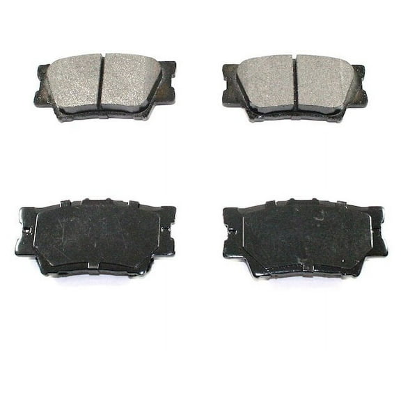 Rear Brake Pad Set - Compatible with 2006 - 2018 Toyota RAV4 2007 2008 2009 2010 2011 2012 2013 2014 2015 2016 2017