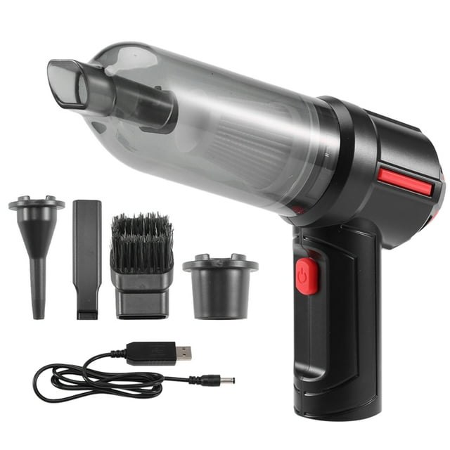 Compressed Air Duster Rechargeable Mini Vacuum Cleaner , 6000 PA, for Computer, Keyboard ,Laptop, Car Cleaner