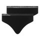 thumbnail image 1 of Chantelle Braguitas para mujer paquete de 2 - Cozy Chic, invisibles, transpirables Negro XL (X-Large), 1 of 7