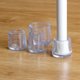 thumbnail image 4 of Almohadilla para pies de silla resistente al desgaste y antideslizante con diseño 808AAA (paquete de 4) adecuada para pies de silla redondos con un diámetro de 24 mm, 4 of 4