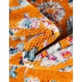 thumbnail image 4 of Unique Loom Aurelia Collection Area Rug - Hadrian (6' x 9' Rectangle Orange/Ivory), 4 of 7