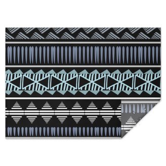 Boho Rectangle Tablecloth 60x102 Inches - Stain Resistant, Water Repellent, Wrinkle-Free Polyester