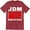 Red, variant on JDM Sport Made In Japan Funny Racing Drifting Japanese Car Men T-Shirt