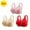 3pcs-Pink/Khaki/Red, variant on GERsome Plus Size Supportive Bras for Women Full Coverage Womens Bras Comfortable Wireless Bras Mesh Breathable Everyday Bras Pack of 3 Assorted Color 2Red/Black XXXL