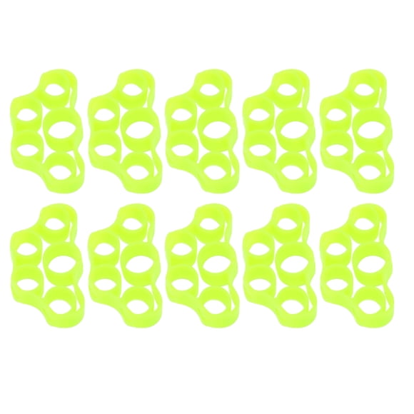Ejercitador de dedos Jadeshay 10 piezas 6.6 libras bandas de resistencia para manos