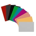 thumbnail image 5 of 50 Pack Thick 0.18mm Business Cards Blanks Colored Finish Aluminum Metal Cards, 5 of 14