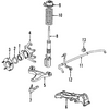 Genuine OE Porsche Mount Arm - 993-341-112-21