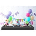 thumbnail image 4 of DecorRack 4 Plastic Tablecloths, 54 x 108 inch, Rectangular, Black, 4 of 6