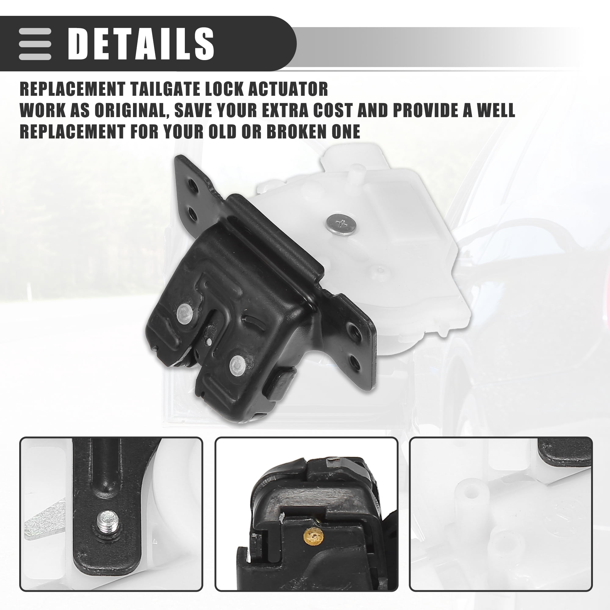 Rear Tailgate Trunk Lock Actuator For Fiat Bravo 500 Grande Punto Evo Rear Tailgate Trunk Lock Actuator For Fiat Bravo 500 Grande Punto Evo