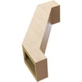thumbnail image 6 of Ekena Millwork 5"W x 14"D x 18"H Burlington Rough Cedar Woodgrain TimberThane Knee Brace, Primed, 6 of 6