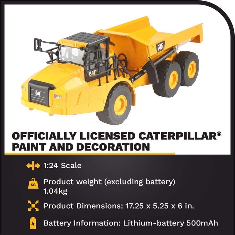 CAT 745 アーティキュレートトラック ラジコン 1/24スケール　未開封 Diecast Masters RC CAT 745 Articulated Dump Truck, 1:24 Scale