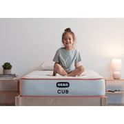 Bear Cub - Kids Mattress, Twin: Salmon