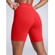 thumbnail image 2 of Shorts CRZ YOGA Butterbreeze tiro alto 15 cm rojo medio, 2 of 5