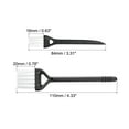 thumbnail image 2 of Uxcell Shaver Cleaning Brush with Black Handle White Nylon Bristles 2 Sizes, 6 Counts, 2 of 5