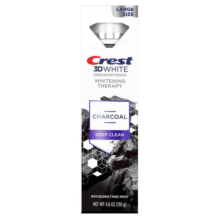 3 pack) 3D White Whitening Therapy Charcoal Deep Clean