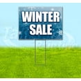 thumbnail image 1 of Winter Sale (18" x 24") Yard Sign, Includes Metal Step Stake, 1 of 6