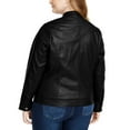 thumbnail image 3 of Jou Jou Trendy Plus Size Faux-leather Black XLarge, 3 of 4