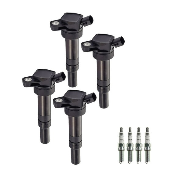 ISA Ignition Coil and NGK Spark Plug Compatible with Hyundai Elantra Tucson Kia Soul 2.0L UF651 Fits select: 2012-2013 HYUNDAI ELANTRA GLS/LIMITED