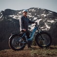 thumbnail image 3 of GOTRAX Alpine 26"x 4" Fat Tire Adult  Electric Mountain Bike, 48V 13.5Ah Removable Battery,up to 64 Miles,UL2849,Blue, 3 of 12