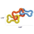 thumbnail image 5 of Petstages Mini Bone Tug Fetch Dog Toy for Gentle Chewers with Nubs, Multicolor, 6.25", 5 of 5