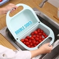 DANMENG Clearance Sale Drain Rack Foldable Leaking Basket Fruit