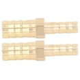 thumbnail image 4 of Barbed Fitting Splicer Brass Hose Barb Reducer Barb Reducing Splicer Brass Hose Barb Splicer Reducing Barbed Connector 2 Pcs Barbed Fitting Splicer Brass Hose Barb Reducer Hex, 4 of 8